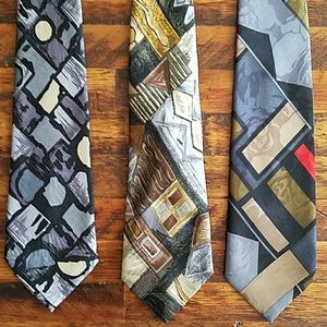High end mens tie bundle